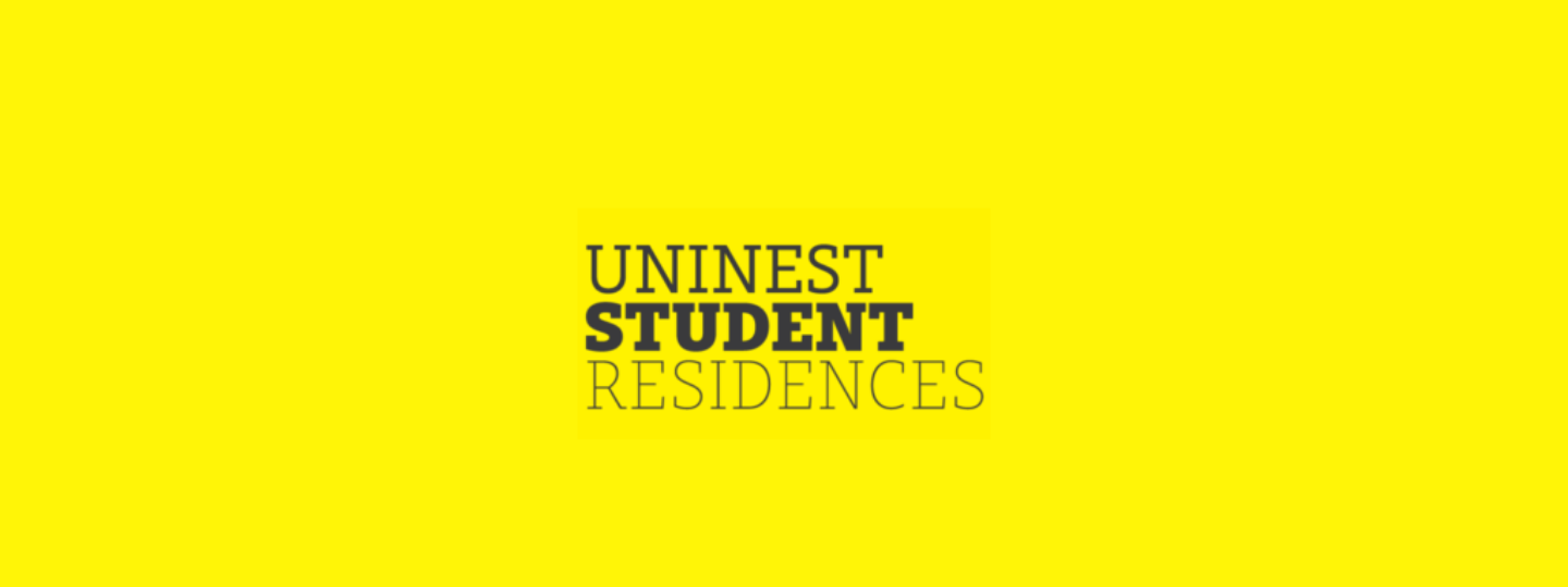 Uninest Student Residences yellow logo