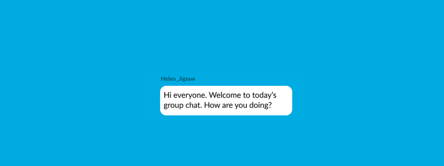 Jigsaw Group Chats Support for Young Peoople Jigsaw