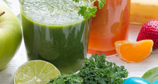 Image of vegetables and fruit for juicing