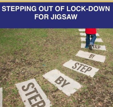 Image for stepping out for lockdown