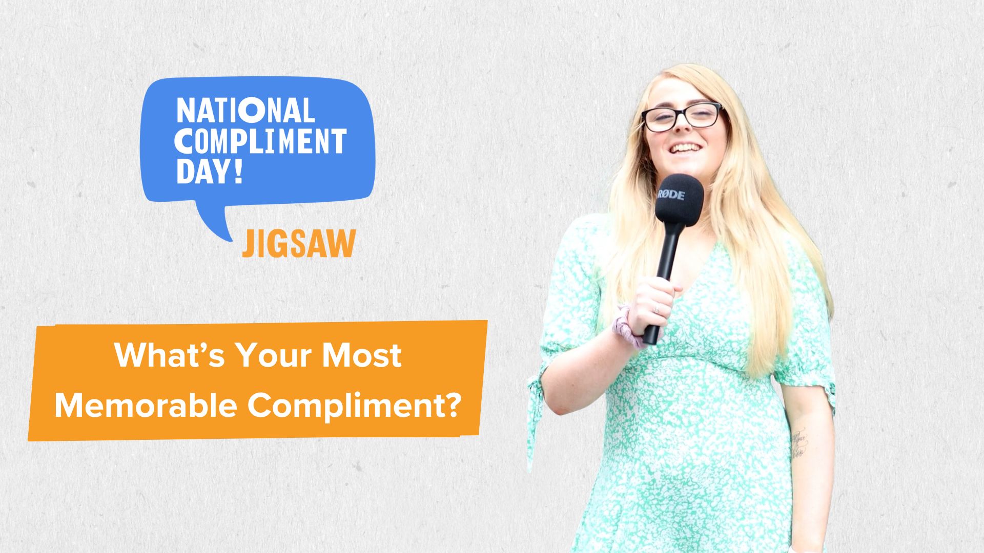 most memorable compliment Compliment day