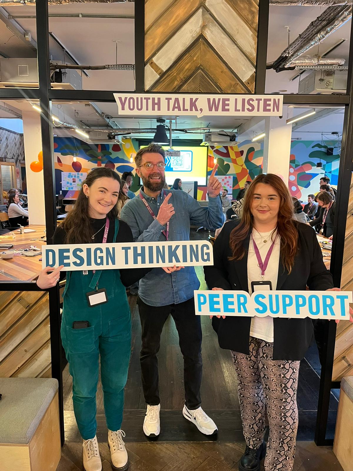 Who should design peer support for young people? Young people of course…