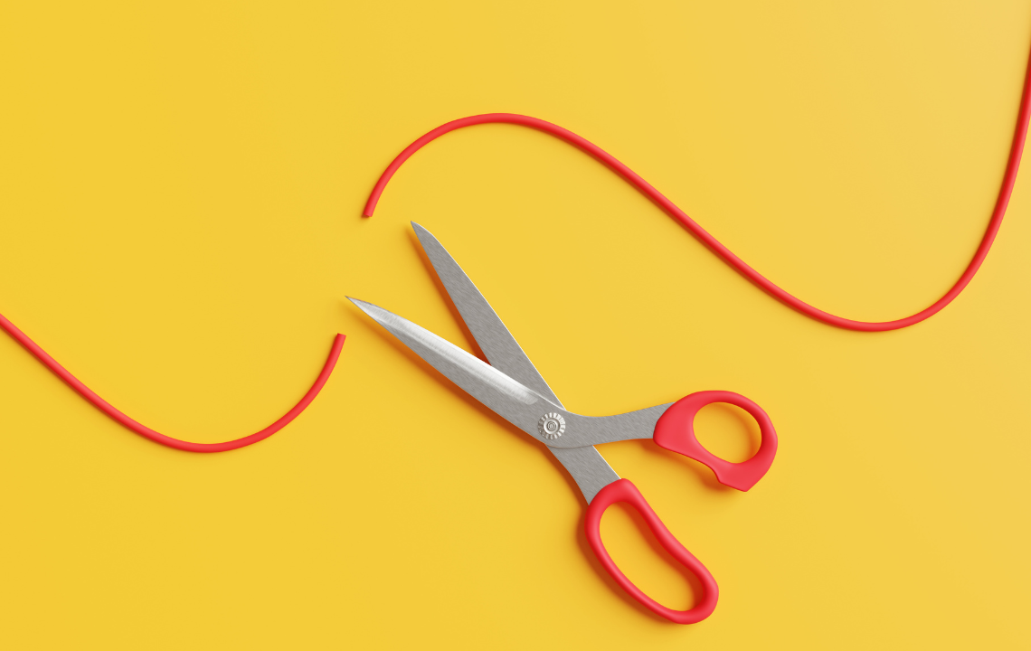 scissors sniping wire